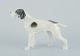 Metzler & Ortloff, German porcelain figurine of a English Pointer.