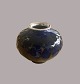 Dark blue vase 
Kähler, 1930s
Ceramics
H: 12 cm, D: 13 cm
