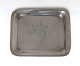 Hingelberg. Silver business card tray (925). Dimensions 9.3 * 11.3 cm. Produced 
1937