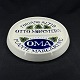 Oma margarine plate - Aluminia