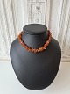 Vintage amber necklace 43 cm.