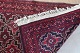 An old hand made oriental carpet
L: 140cm incl fringes
W: 81cm
Is sold including a good mad/pad
In a very good condition