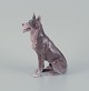 Bing & Grøndahl, porcelain figurine of a standing German Shepherd.