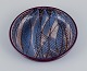 Ingrid Atterberg (1920-2008) for Upsala Ekeby, Sweden. Low ceramic bowl with an 
abstract design.
