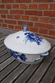 Blue Flower Curved Danish porcelain. Covered serving bowl