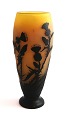 Emile Gallé. Art Nouveau vase. Height 25.5 cm