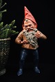 Antique painted terracotta Santa Claus, very fine detailed and in good 
condition...