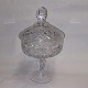 Lidded glas bowl