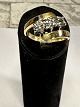 Stentoft Antik præsenterer: Brillant Ring , Guld 750 18k Brillant 3 stk. 0,35 i alt: 1,05 Ct. Top wesselton ...
