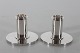 Georg Jensen
Sigvaard Bernadotte
Pair of low candle holders
dessin 711 A
