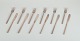Sigvard Bernadotte ”Scanline” bestik i messing.  
Sekspersoners middagsbestik.