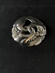 Georg Jensen sølvbroche i 925 sterling sølv, stemplet nr. 20