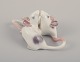 Royal Copenhagen, rare porcelain figurine of two mice.