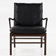 Roxy Klassik præsenterer: Ole Wanscher / P. JeppesenPJ 149 - 'Colonial Chair' lænestol i bejdset mahogni og ...