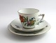 Bing & Grondahl. Saxon flower. Coffee cup and cake plate. Model 102 + 28A. (1 
quality)