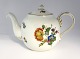 Bing & Grondahl. Saxon flower. Tea pot. Model 238. Height 17.5 cm. (1 quality)