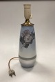 Royal Copenhagen Art Nouveau Lampe / Vase med Vildroser No. 1225/184