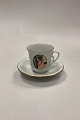 Bing and Grondahl Carl Larsson Coffee Cup and Saucer No. 4503/305 Motif 3
