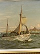 Chr. Blache (1838-1920) marine maleri