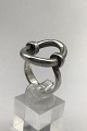 Hans Hansen Sterling Sølv Moderne Ring Bent Gabrielsen