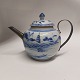 Restaureret kinesisk tepotte I porcelæn 18. århundrede