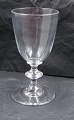 Berlinois glassware by Kastrup/Holmegaard, 
Denmark. Barrel shaped wine glasses 12cm   
