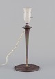 Bruno Paul, 
tysk arkitekt.
Art Deco 
bordlampe i 
poleret ...