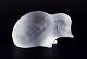 René Lalique (1860-1945), France.
Hedgehog in clear art glass. Rare figure.