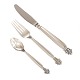 Georg Jensen Queen sterlingsilver lunch cutlery by Johan Rohde 1917 for 12 
persons. 40 pieces