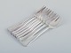 Cohr, Danish 
silversmith. 
"Old Danish". 
Eight cake 
forks ...