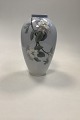 Royal Copenhagen Art Nouveau vase No. 53/47D med Blomster