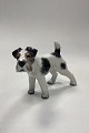 Danam Antik 
præsenterer: 
Dahl 
Jensen Figur - 
Ruhåret 
Foxterrier No. 
1009