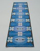 Swedish textile designer.Handwoven runner in pure wool. Rölakan technique.