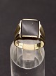 14 karat 
vintage guld 
ring med onyx