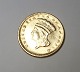 USA. Guld $1 
fra 1862.
