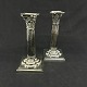 A pair of 
English stands 
- silver plate