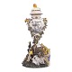 Signierte 
Terrassenvase 
aus Fayence. 
Stralsund 7/12 
...