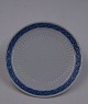Blå Vifte porcelæn, desserttallerkner 15,5cm