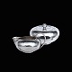 Georg Jensen. 
Sukkerskål & 
flødekande i 
sterlingsølv 
#787.