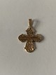 Small Daymark cross in 14 carat gold with beautiful details. Stamped 585
SOLD