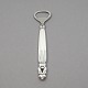 Georg Jensen; A 
konge/acorn 
bottle opener, 
large
