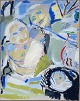 Dansk 
Kunstgalleri 
præsenterer: 
"Min mor" 
oliemaleri på 
lærred, 
monteret i sølv 
svæveramme.