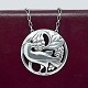 Georg Jensen; A 
necklace of 
sterling 
silver, bird, 
#98