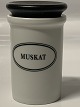 Eslau, Muskat spice jar. Height with lid 10.5 cm.
SOLD