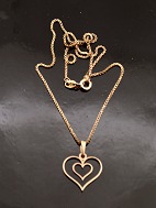 8 carat double heart