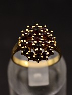Gold-plated 830 silver ring