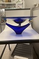 Georg Jensen / 
Holmegaard 
Sterling Sølv 
og glas Skål / 
...