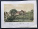 Ole Buus Larsen 
præsenterer: 
Litografi 
af I.W. Tegner 
- Herregården 
Williamsborg 
ved Daugård 
1867.