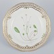 Royal 
Copenhagen 
Flora Danica 
openwork lunch 
plate.