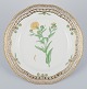 Royal 
Copenhagen 
Flora Danica 
openwork lunch 
plate.
